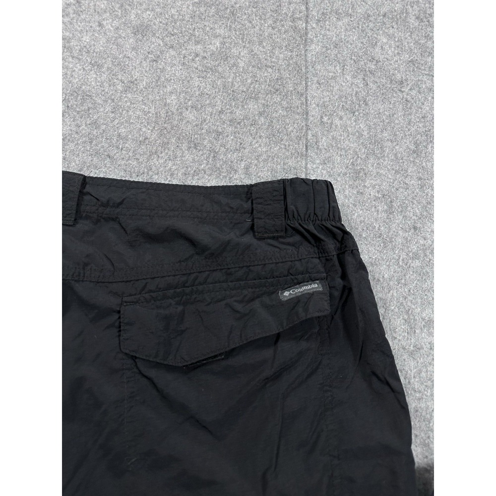 Columbia Pants Mens Large 38x34 Black Convertible Silver Ridge Utility Hiking - Picture 8 of 8